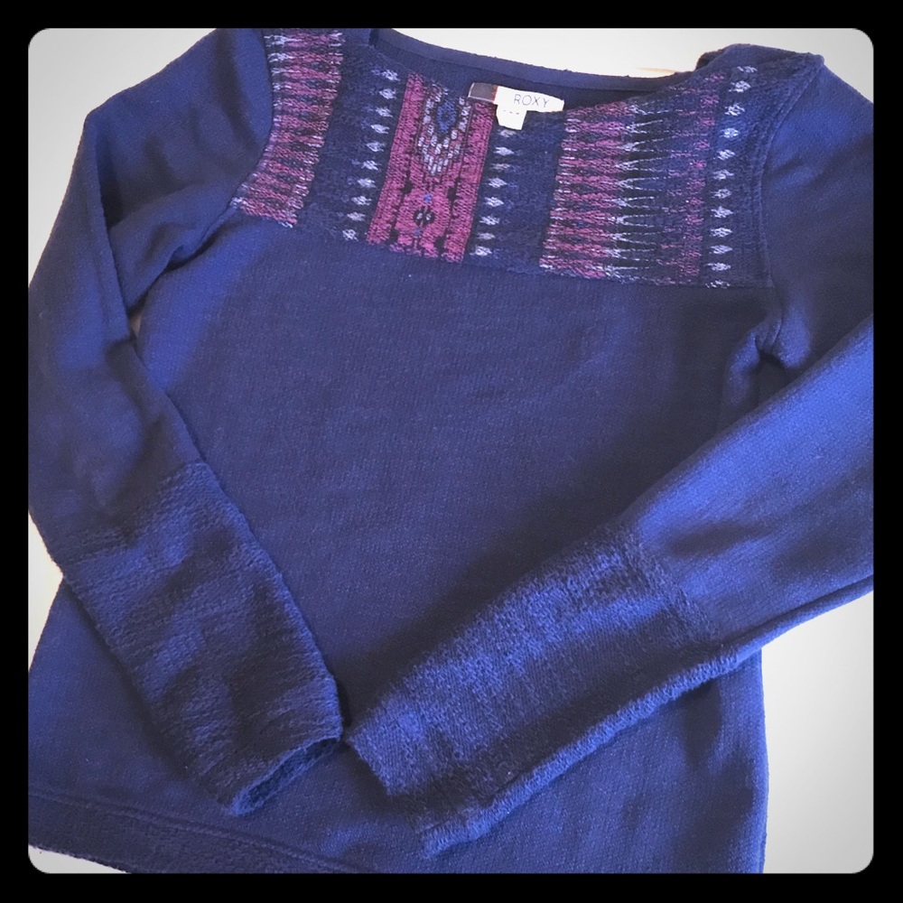 ROXY beachy sweatshirt